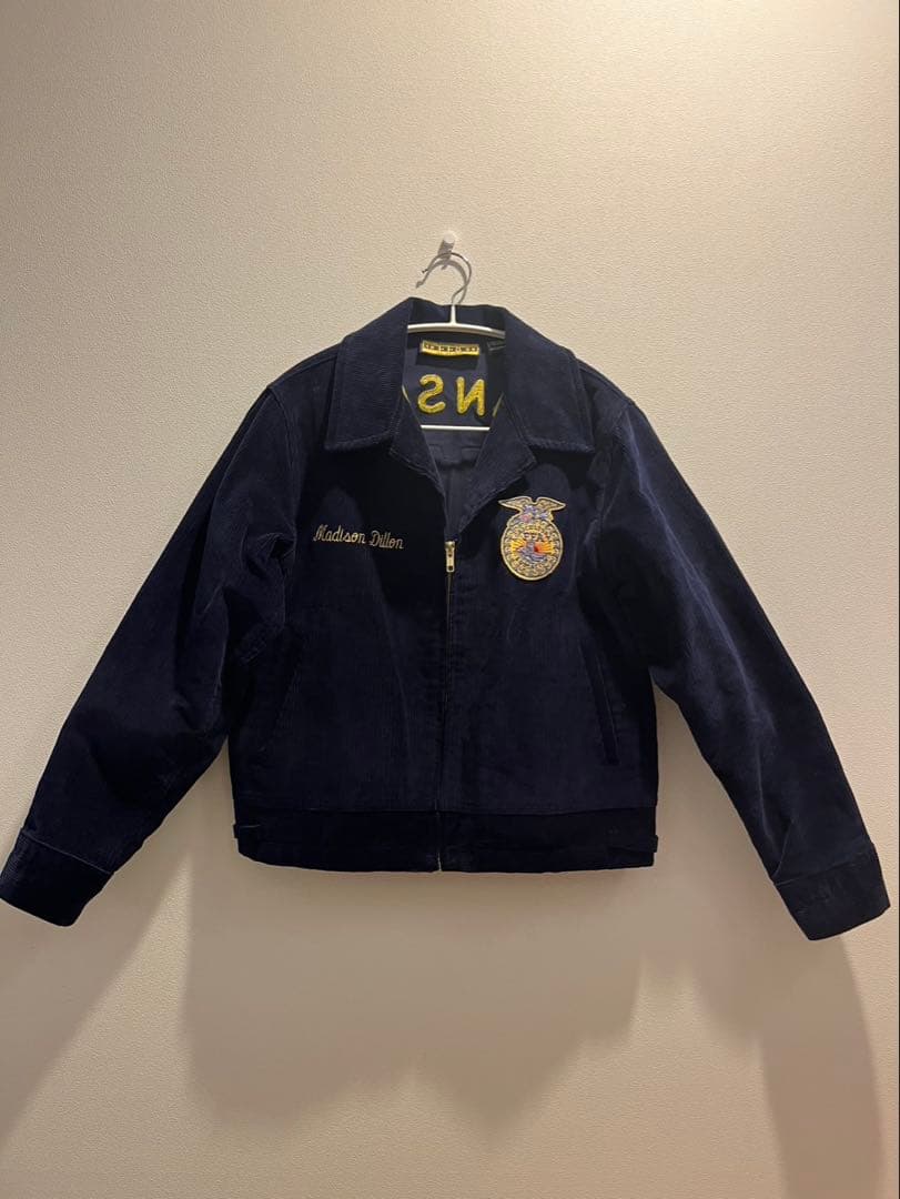 FFAジャケット ネイビー Kansas サイズ103-38