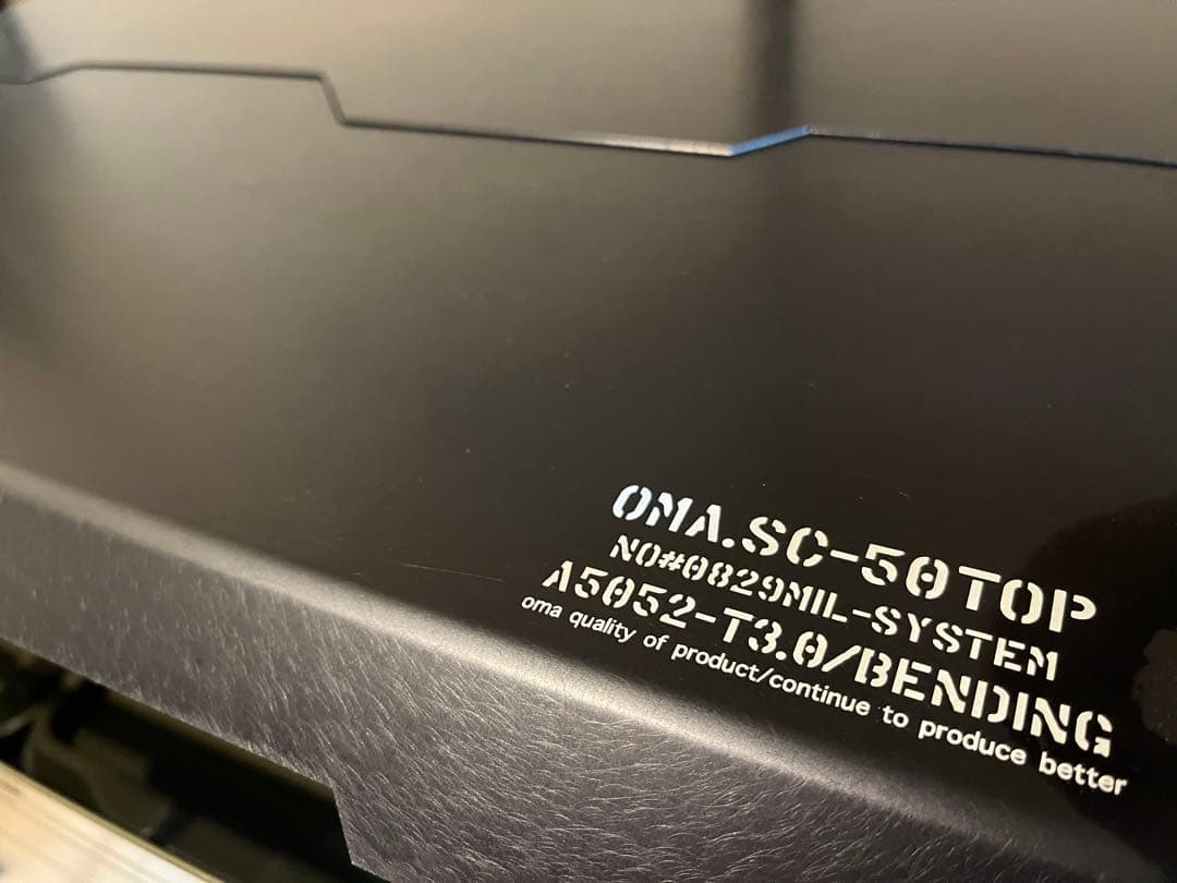 oma factory シェルコン シェルフコンテナ 天板 カスタム