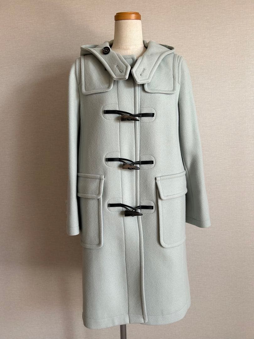 マッキントッシュ　淡いミントグリーン ダッフルコート