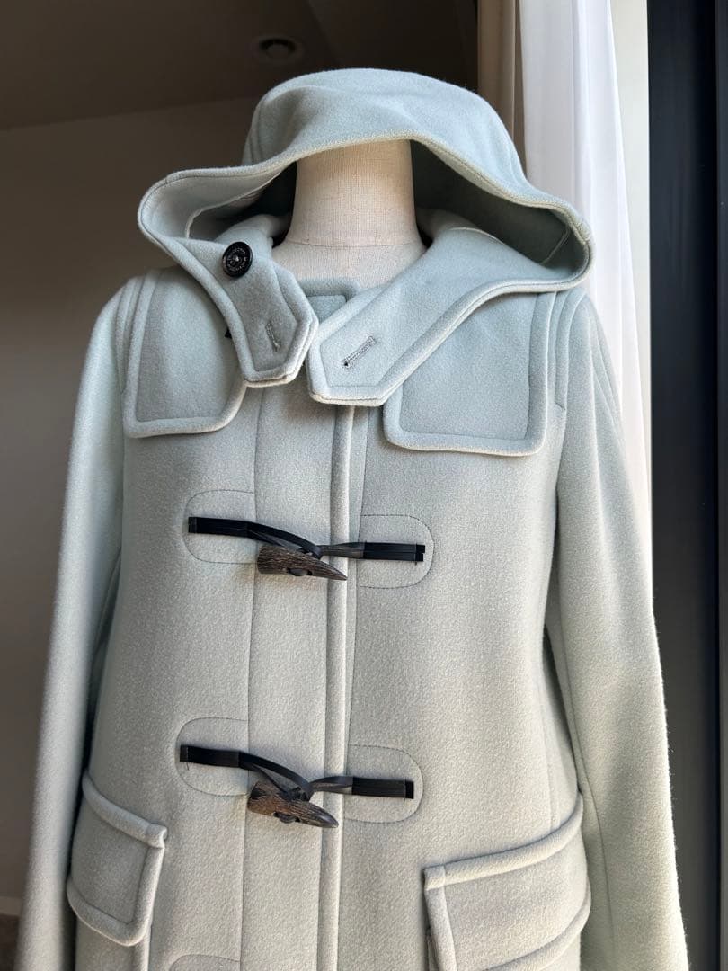 マッキントッシュ　淡いミントグリーン ダッフルコート