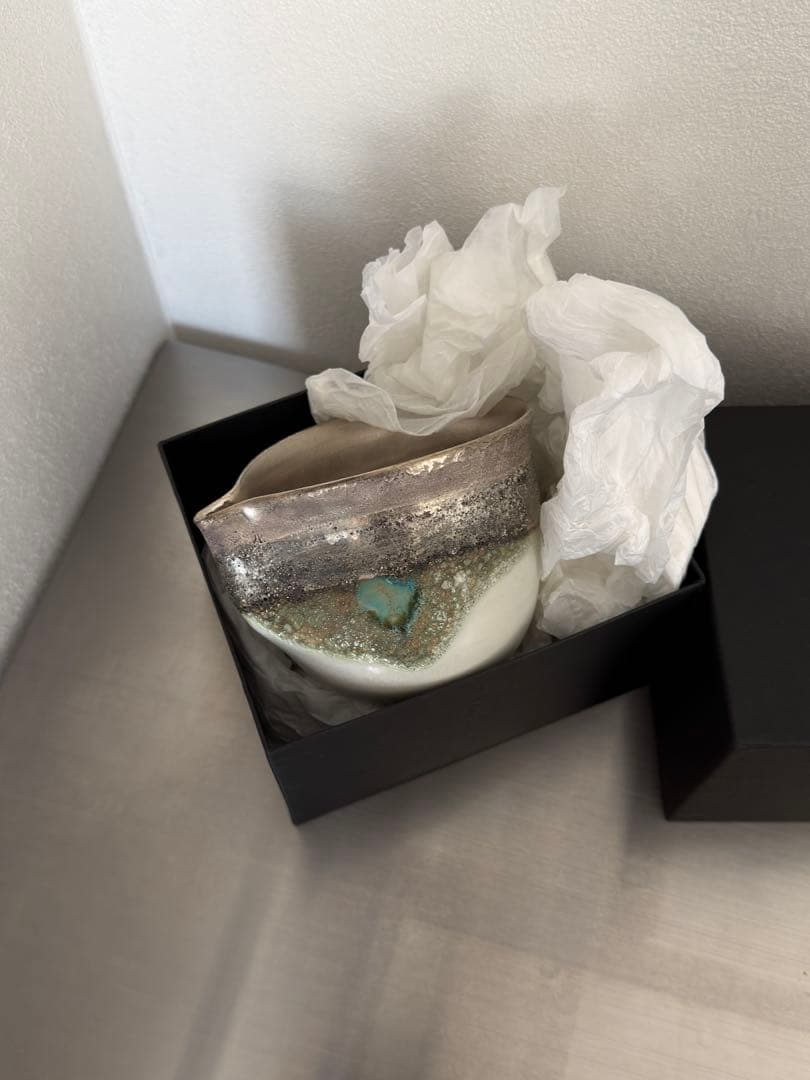 福村龍太さんの銀彩片口Ryuta Fukumura 銀彩 片口 酒器