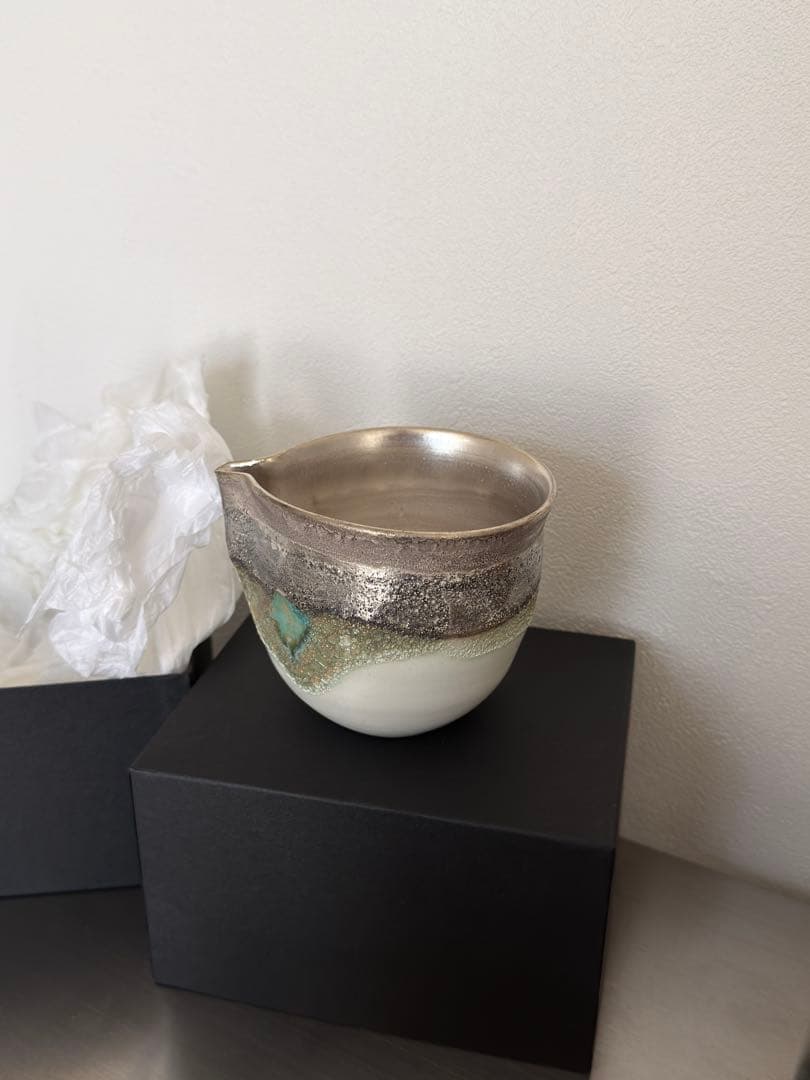 福村龍太さんの銀彩片口Ryuta Fukumura 銀彩 片口 酒器