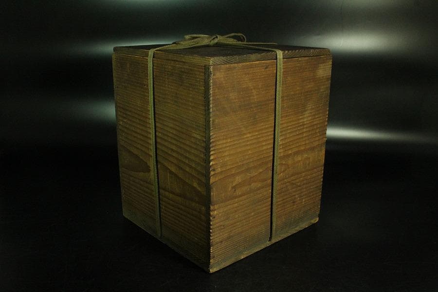 茶道具 饕餮紋 釜 古作 時代物(K-A822)