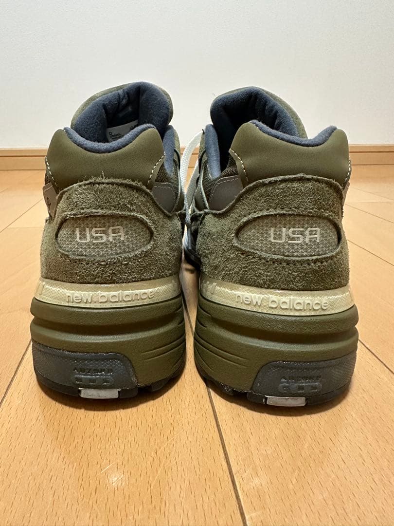 New Balance U992GLオリーブ