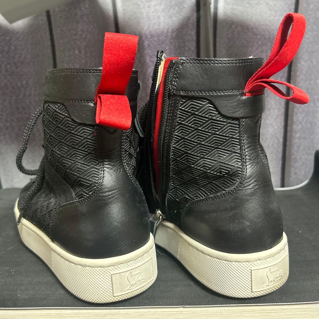 クリスチャンルブタン　ハイカットスニーカー ブラック 41