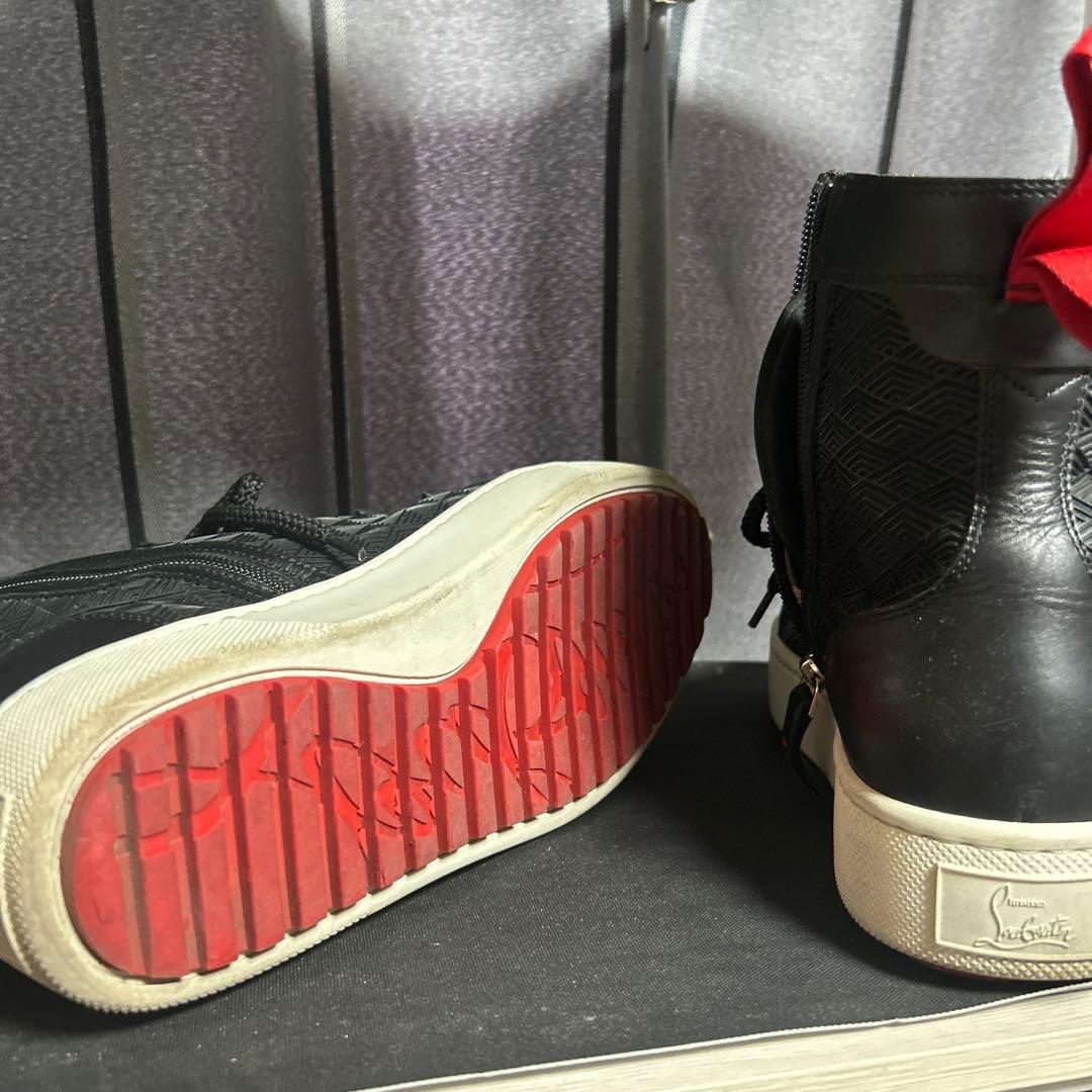 クリスチャンルブタン　ハイカットスニーカー ブラック 41