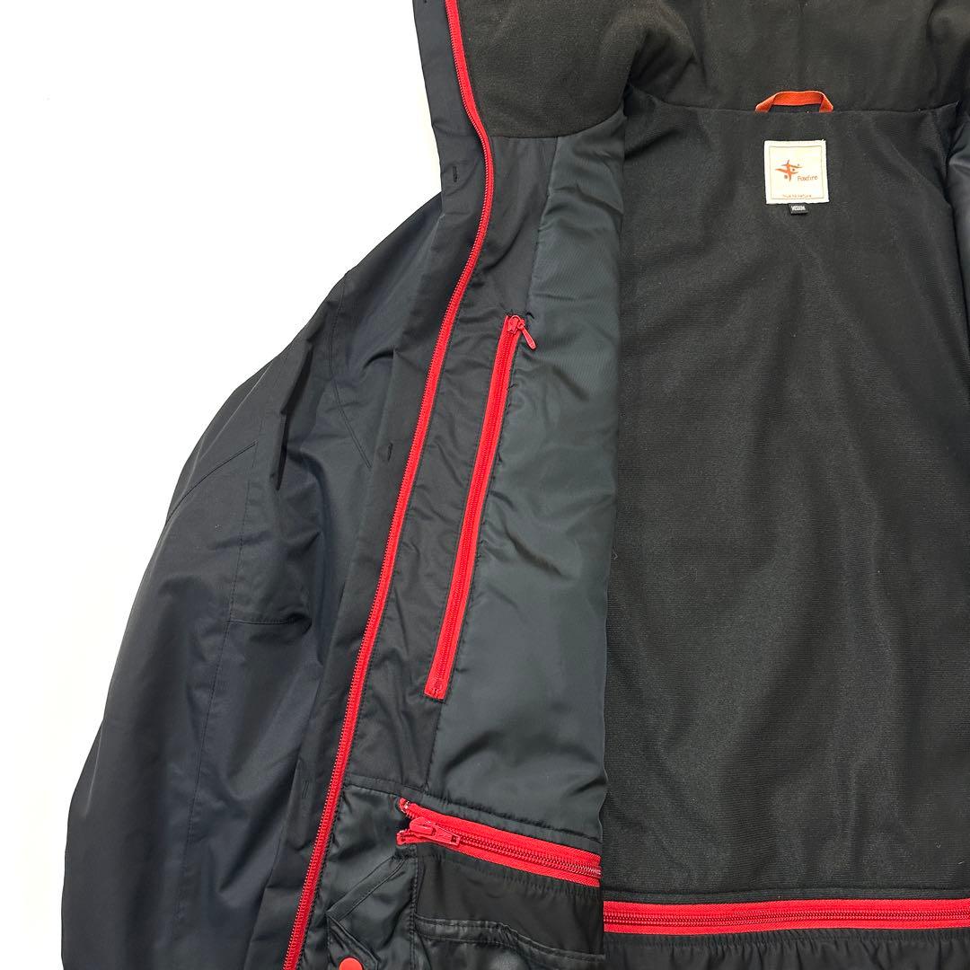 フォックスファイヤー エクストリームDSジャケット 青木大介モデル 黒