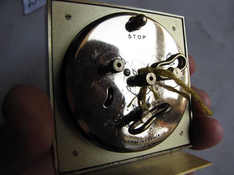 JAZ　置き時計　未使用　ゼンマイ時計　 ん２２　映画アメリ