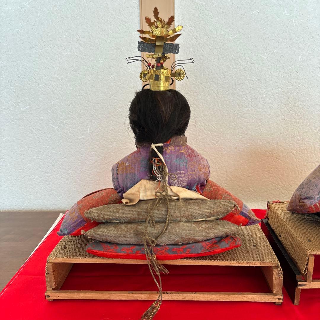 大正 昭和初期 雛人形 アンティーク 骨董 レトロ 戦前 ひな人形