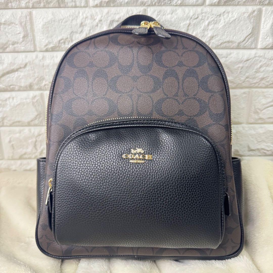 COACH リュック・バックパック ブラウン/ブラック