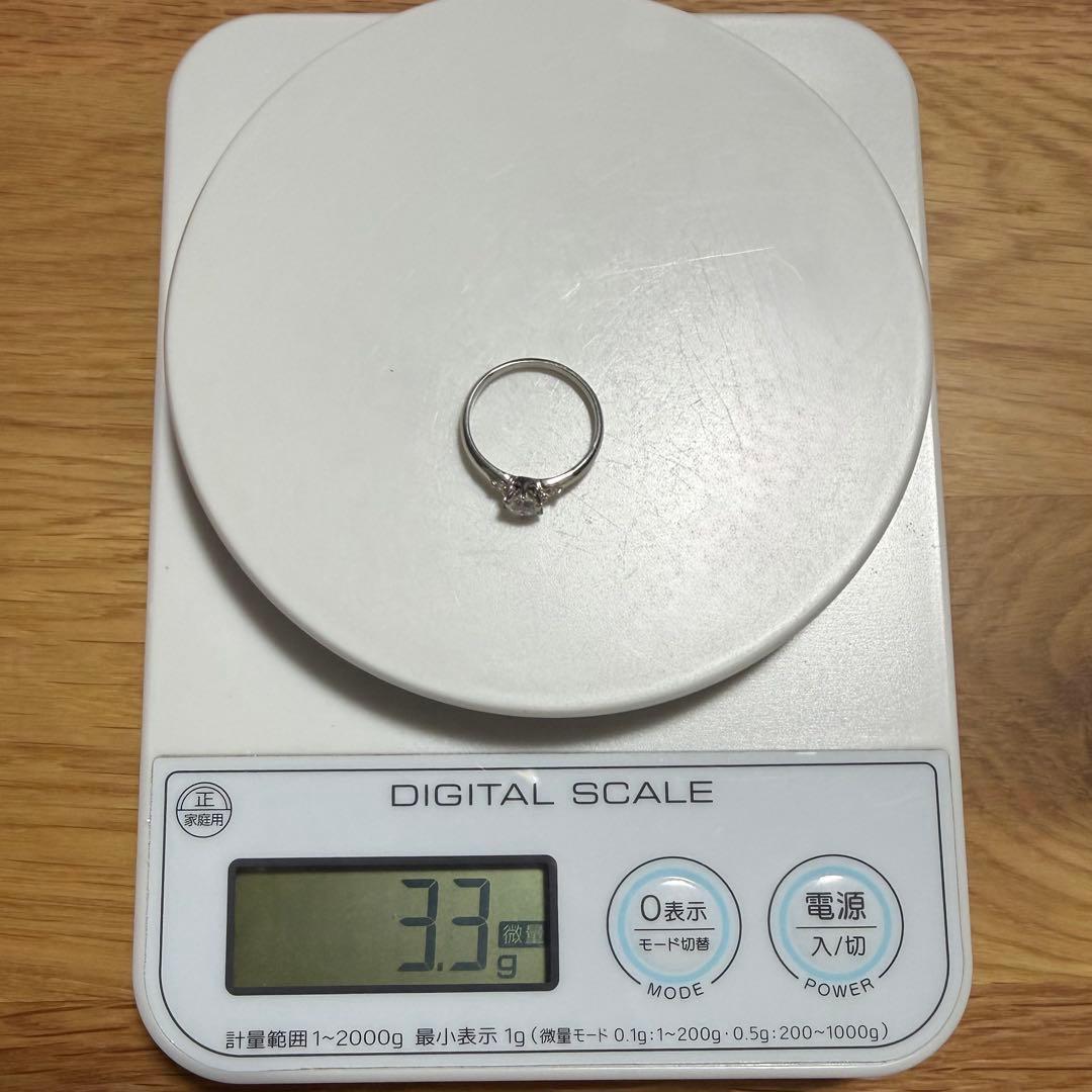 ダイヤ　指輪　Pt900