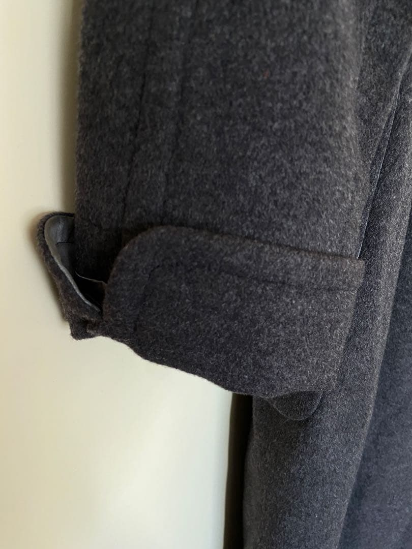 連休セール Yves Saint Laurent グレー ロングコート