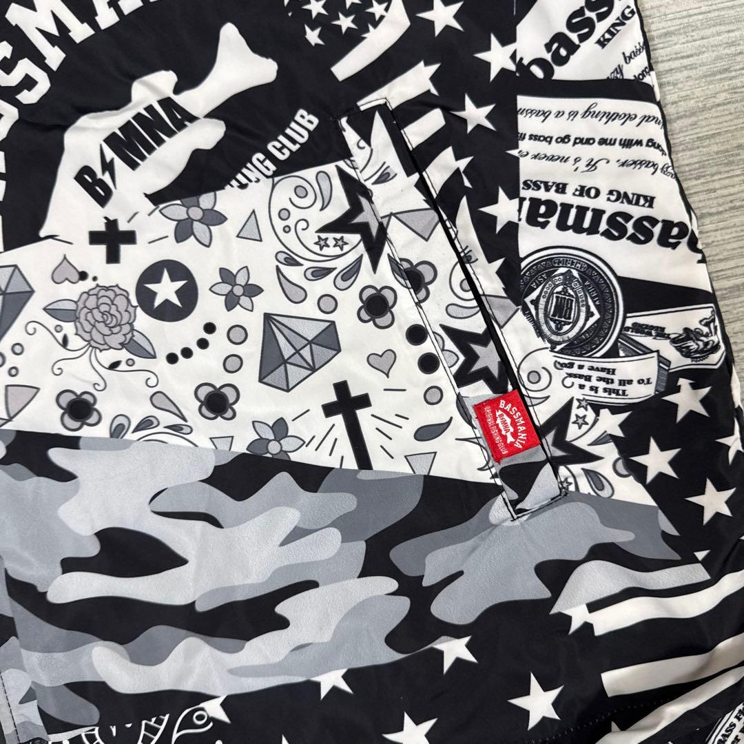 美品　bassmania バスマニア　ウィンドブレーカー