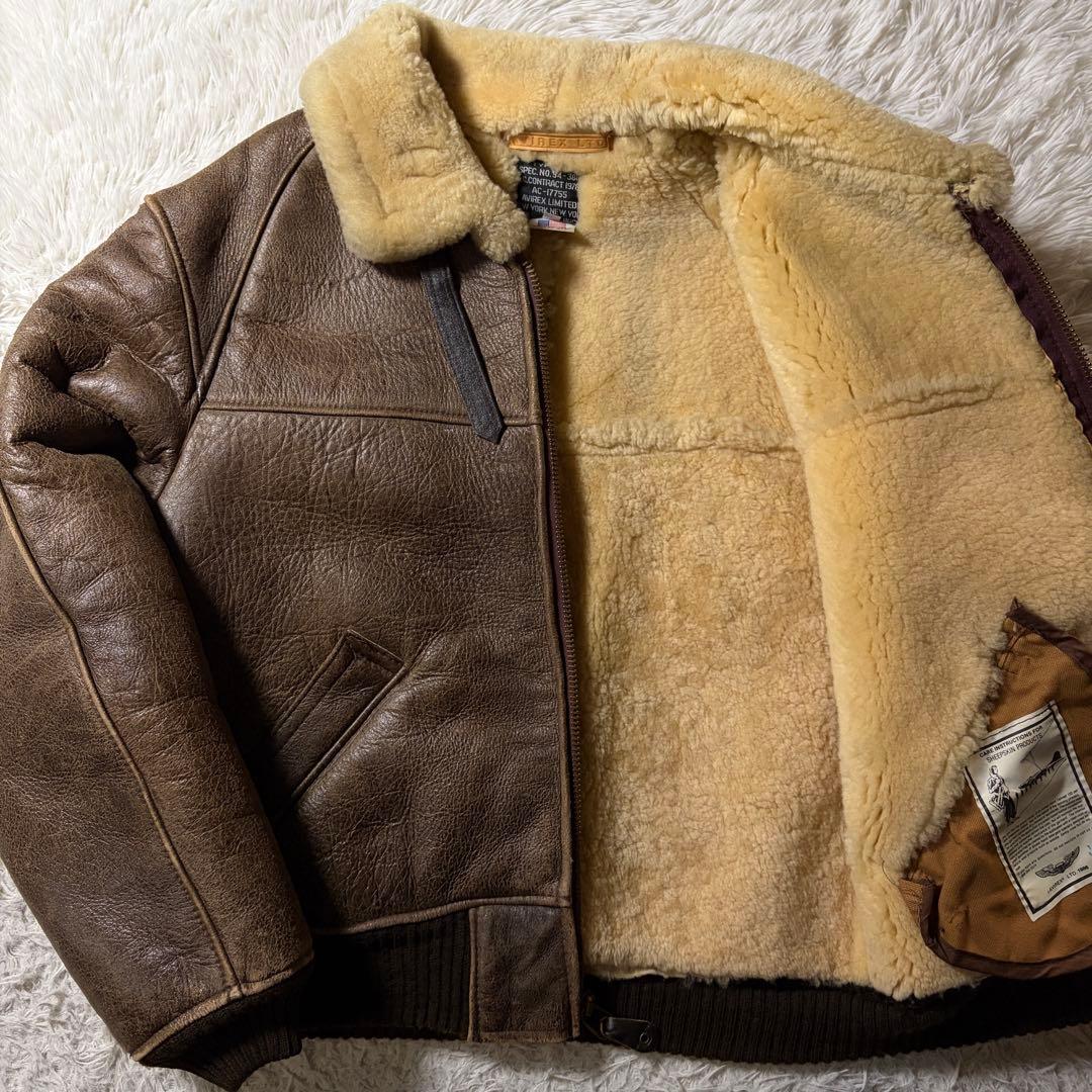 ク*ロ様 【米国製/42サイズ】AVIREX フライトジャケット　B-6 ムート