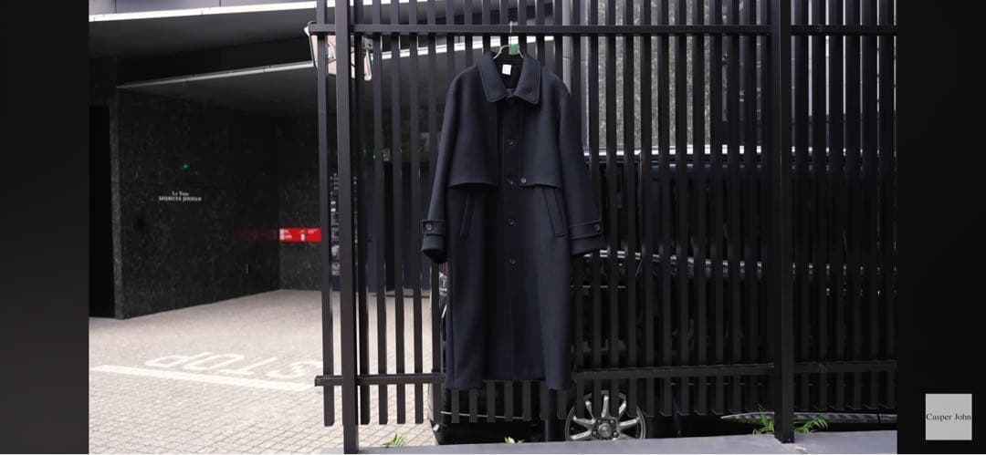 [Casper john] Super140's ステンカラーコート