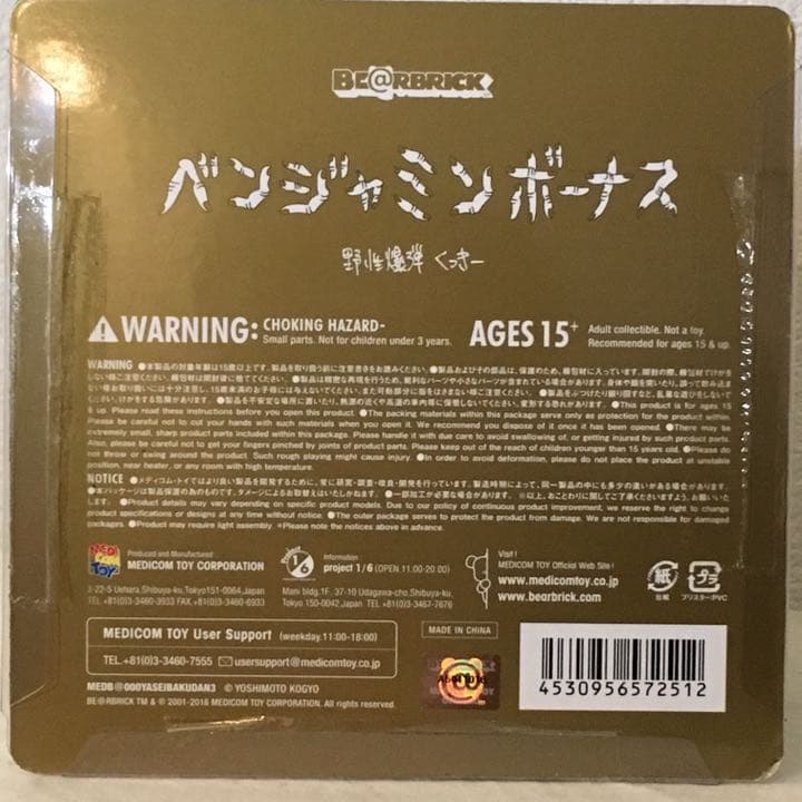 ベンジャミンボーナス