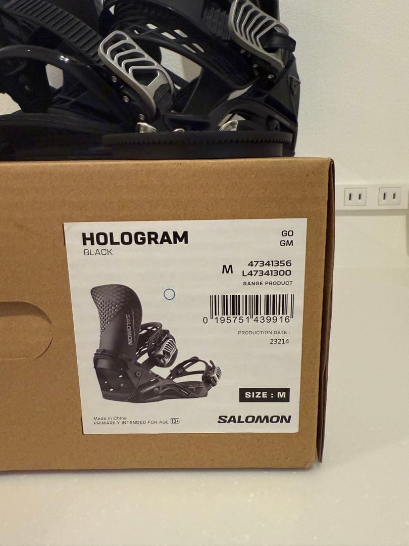 Salomon Hologram ビンディング Mサイズ ブラック23-24