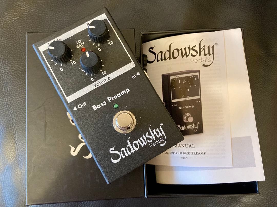 ベース Sadowsky Bass Preamp SBP-2