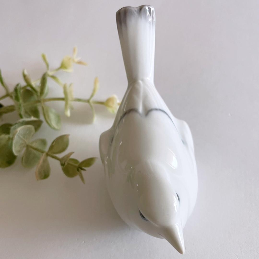 ロイヤルコペンハーゲン 雀 鳥 フィギュリン 置物 デンマーク製