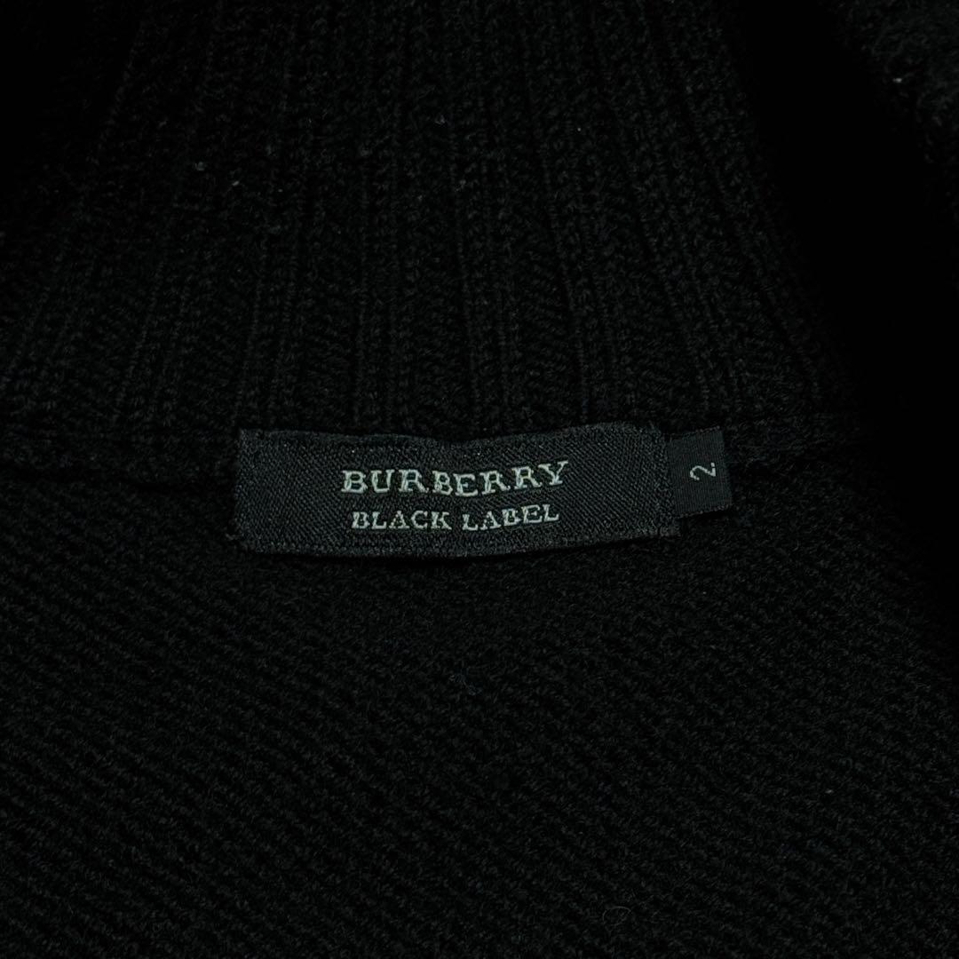 BURBERRY BLACK LABEL イタリア製糸 ニットカーディガン 2