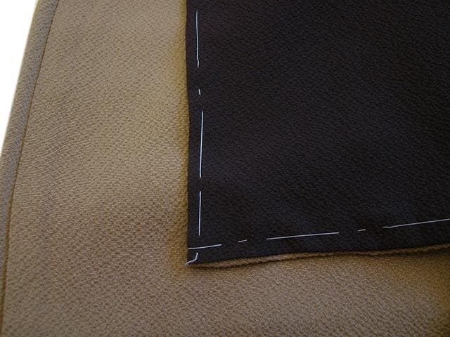 値下げ交渉ＯＫ！ロング寸 こむさでもーど 極上ちりめん地 振袖 正絹 Ｂ６５６