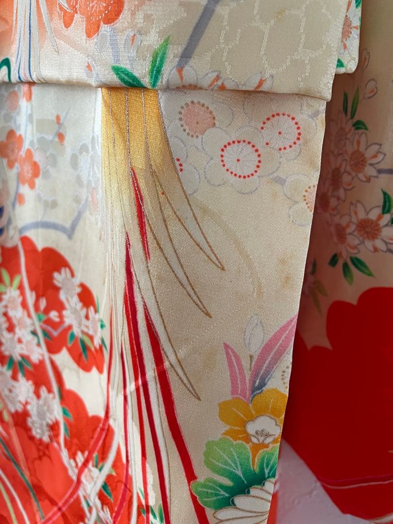 七五三　３歳　正絹お着物セット　正絹被布コーデ