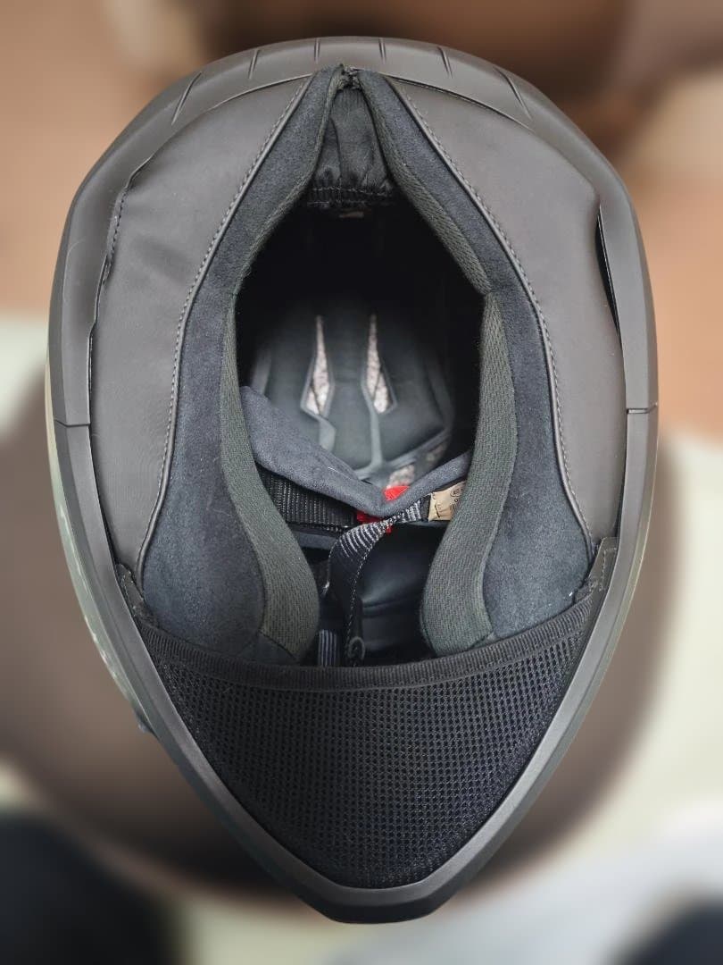 美品✨SHARK フルフェイスヘルメット ストライプ柄