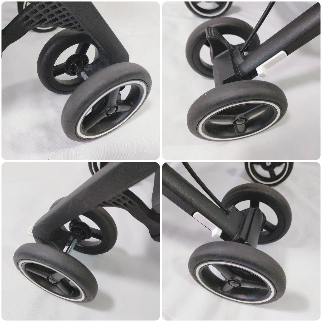 gb ポキット ベビーカー 黒 軽量折りたたみ 移動に便利