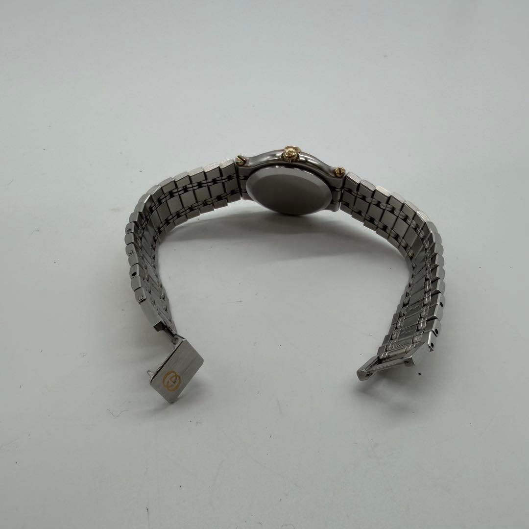 【稼働】グッチ 腕時計 9000L デイト ヴィンテージ コンビ QZ ゴールド