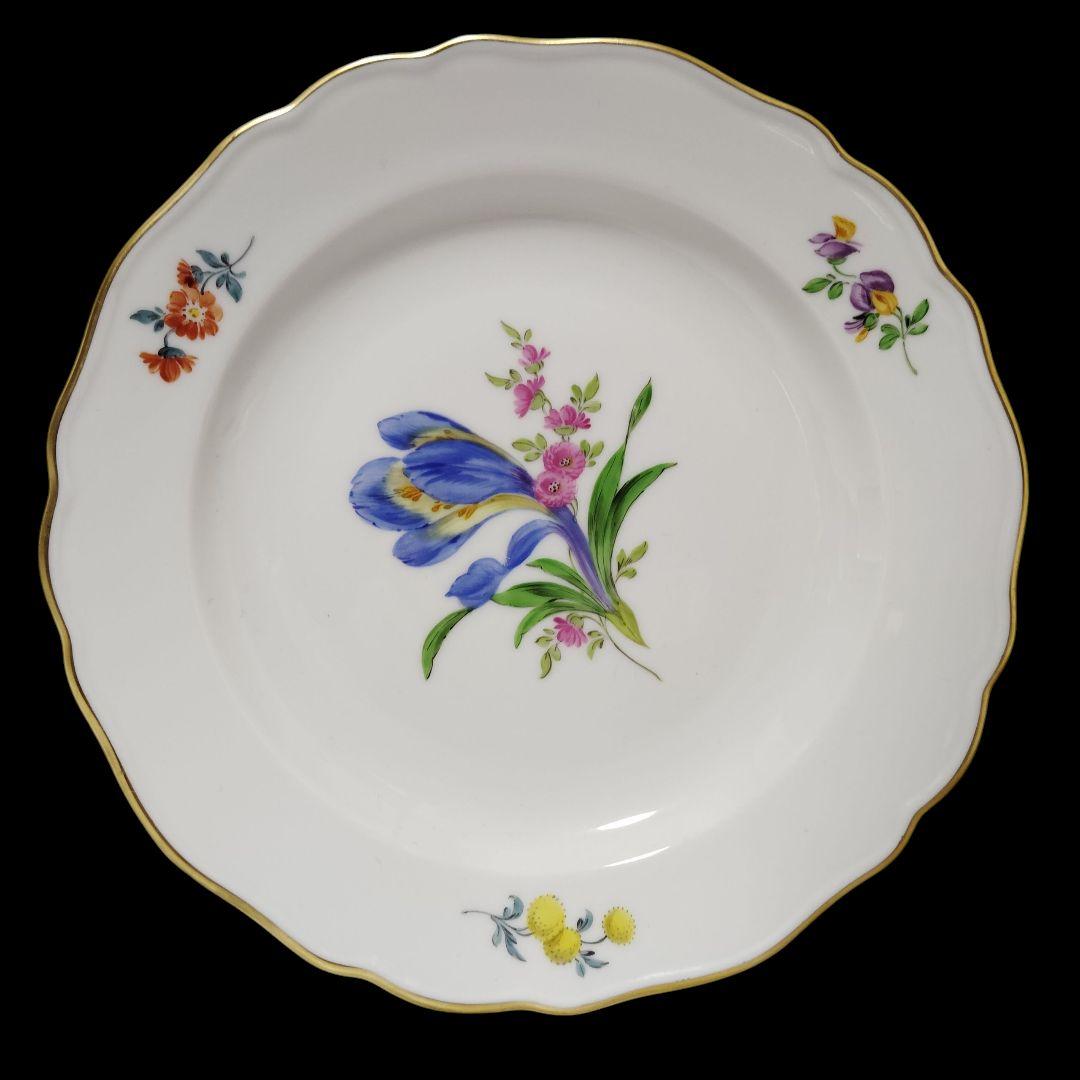 MEISSEN マイセン ベーシックフラワー 二つ花 プレート