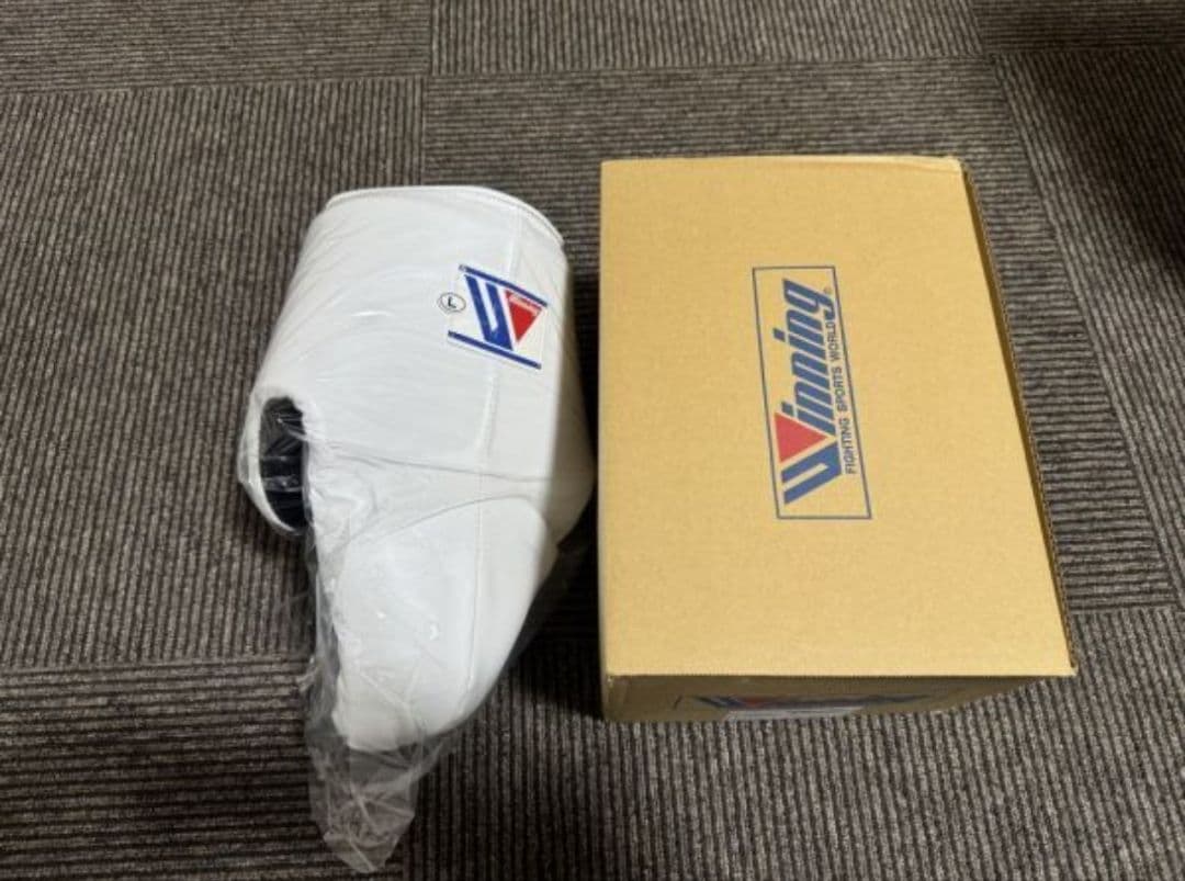 CPS-500 ウイニング ボクシング カッププロテクター Ｌサイズ白