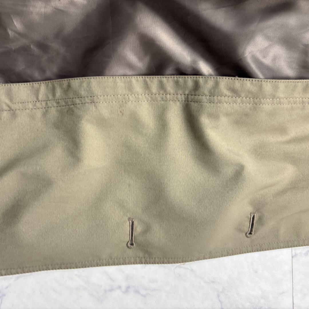 【逸品】ローレンラルフローレン　ロングトレンチコート　ライナー付　XL相当