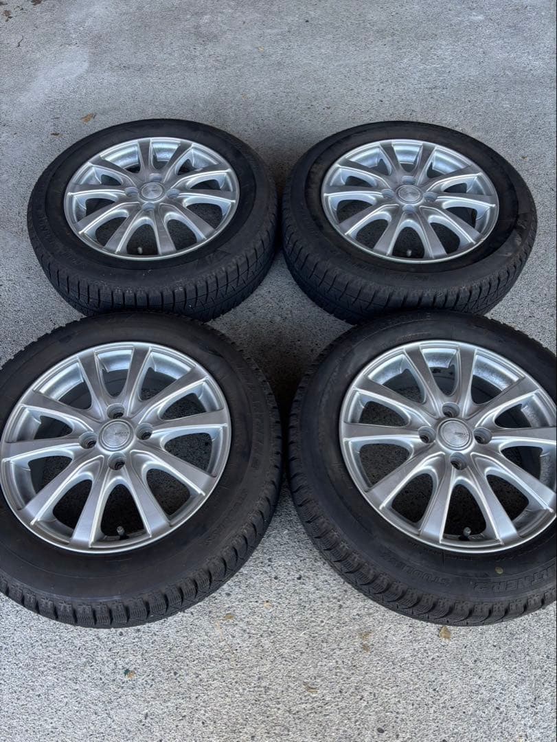 【ヨッシー専用】ブリヂストン スタッドレス 175/65R15 アルミホイール4