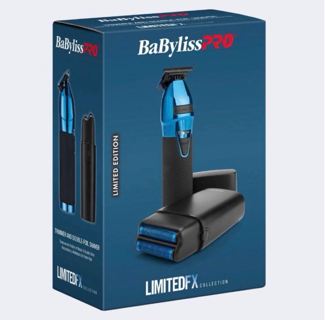 BaByliss PRO LimitedFX　Black & Blue バリカン