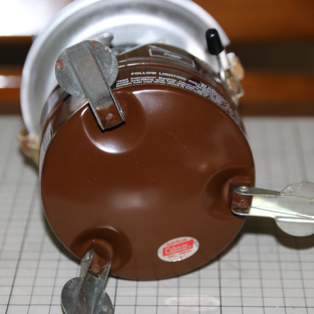 超美品　希少　ヴィンテージ　コールマン 400 茶ピーク１　No.37