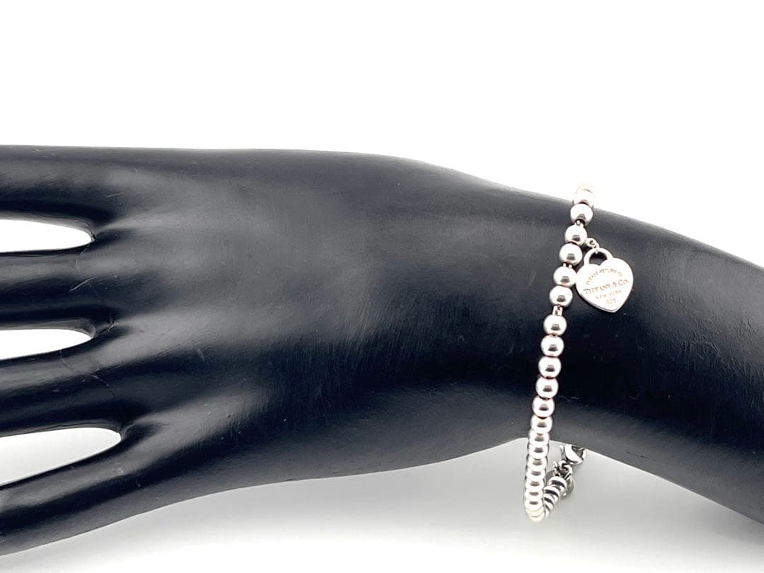 c973ティファニー　リターントゥ　ミニハートタグ　ボールチェーン　ブレスレット