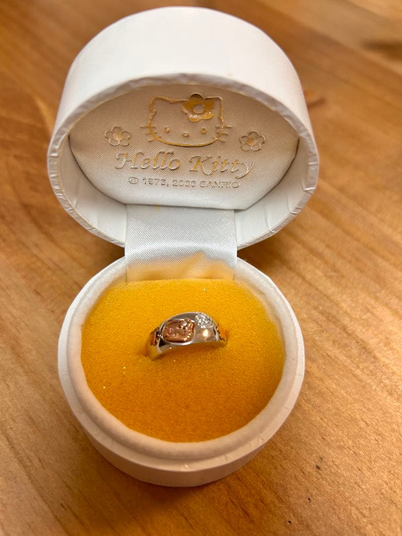 K18 SV925 ハローキティ2003 指輪