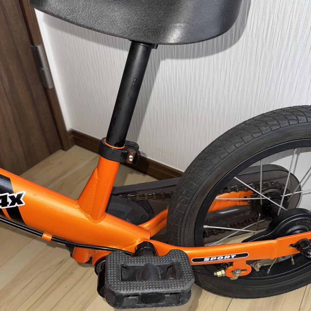 STRIDER 14x ストライダー　オレンジ ペダル付き　オプション有り