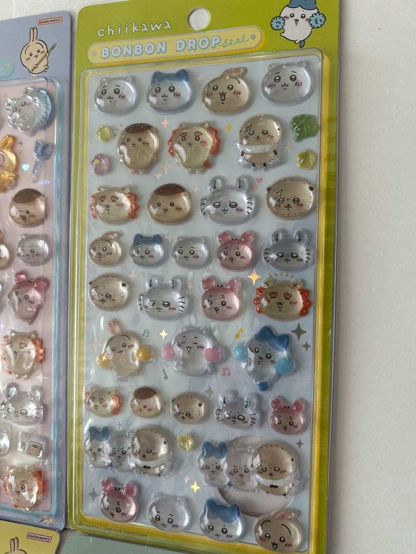 【正規品】ちいかわ　ボンボンドロップシール　第一弾　第二弾　8種コンプリート