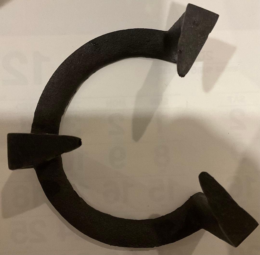 茶道具　湯沸かしと五徳と土風炉