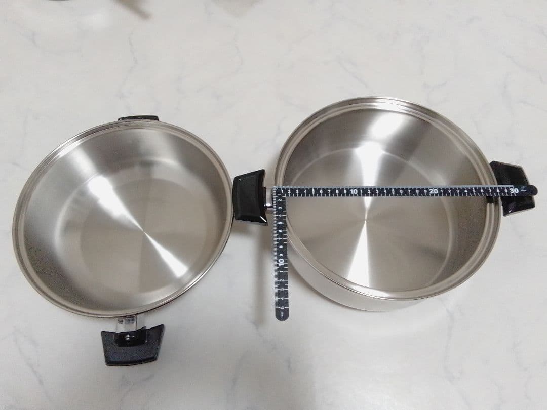 ☆未使用☆ パーマネント 鍋 フライパン セット ソースパン 片手鍋 蒸し器