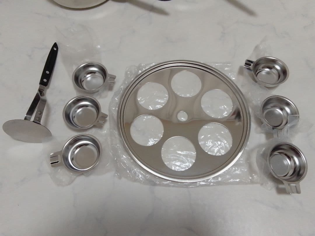 ☆未使用☆ パーマネント 鍋 フライパン セット ソースパン 片手鍋 蒸し器