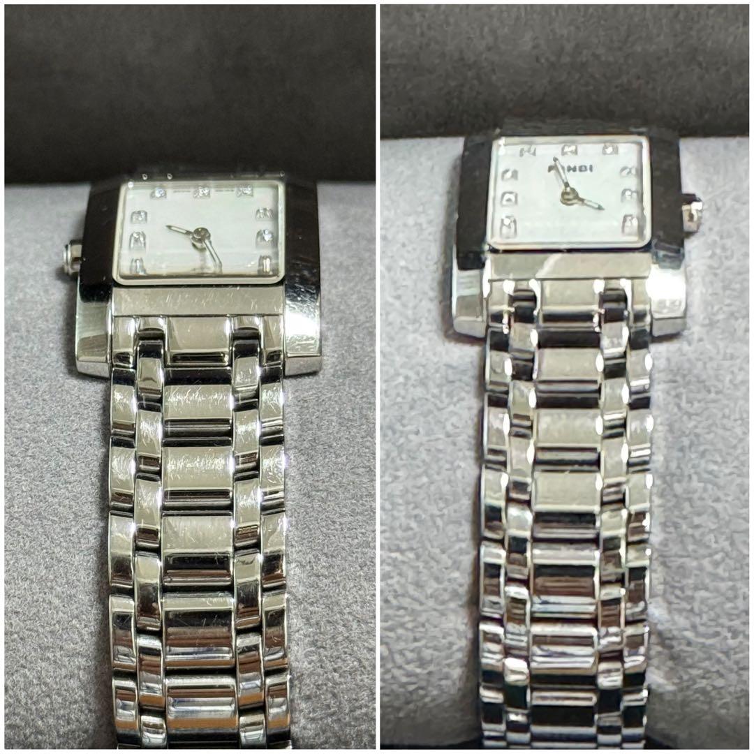 フェンディ 7000Lクラシコ シェル文字盤 12Pダイヤ SWISS MADE