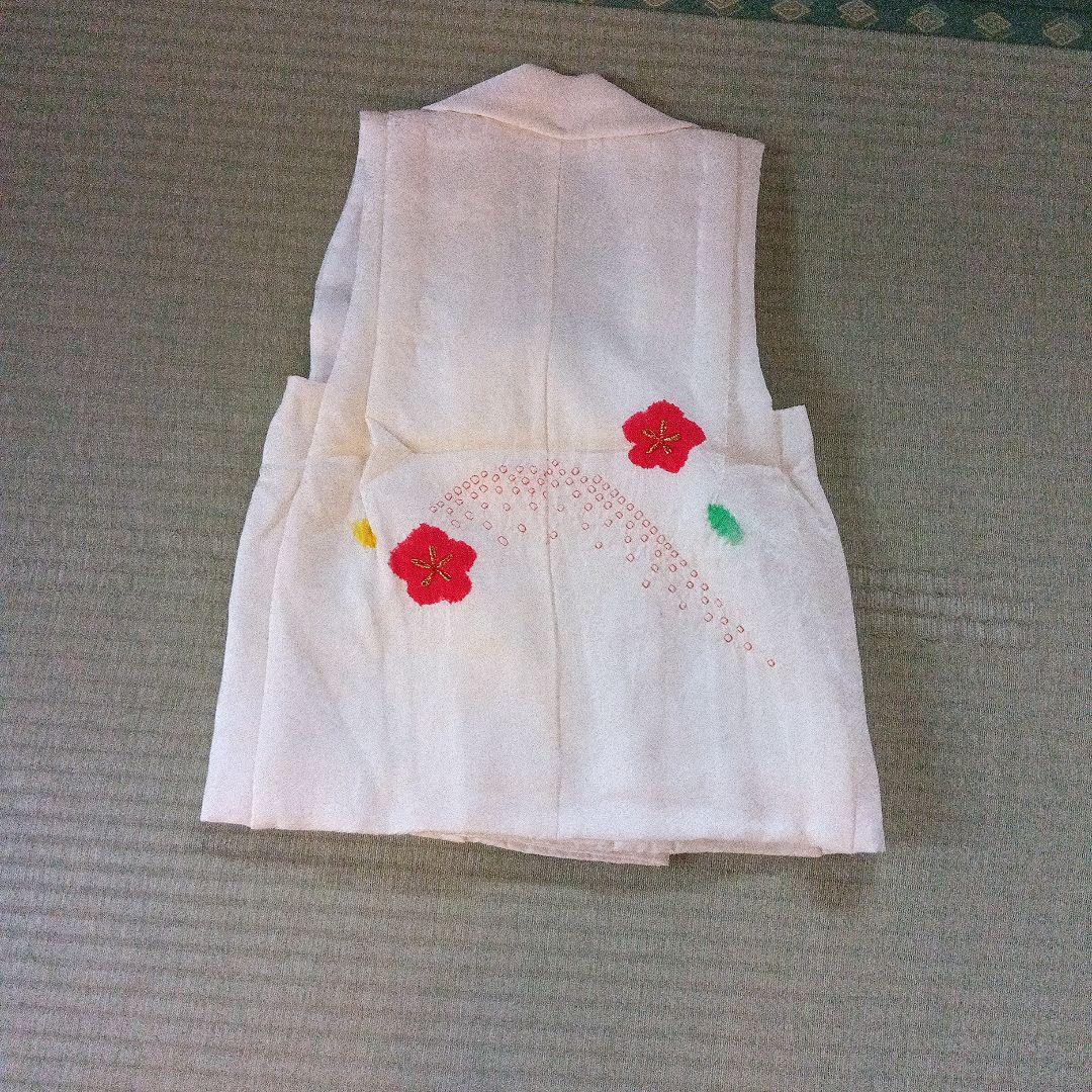 七五三 ３歳 赤被布着