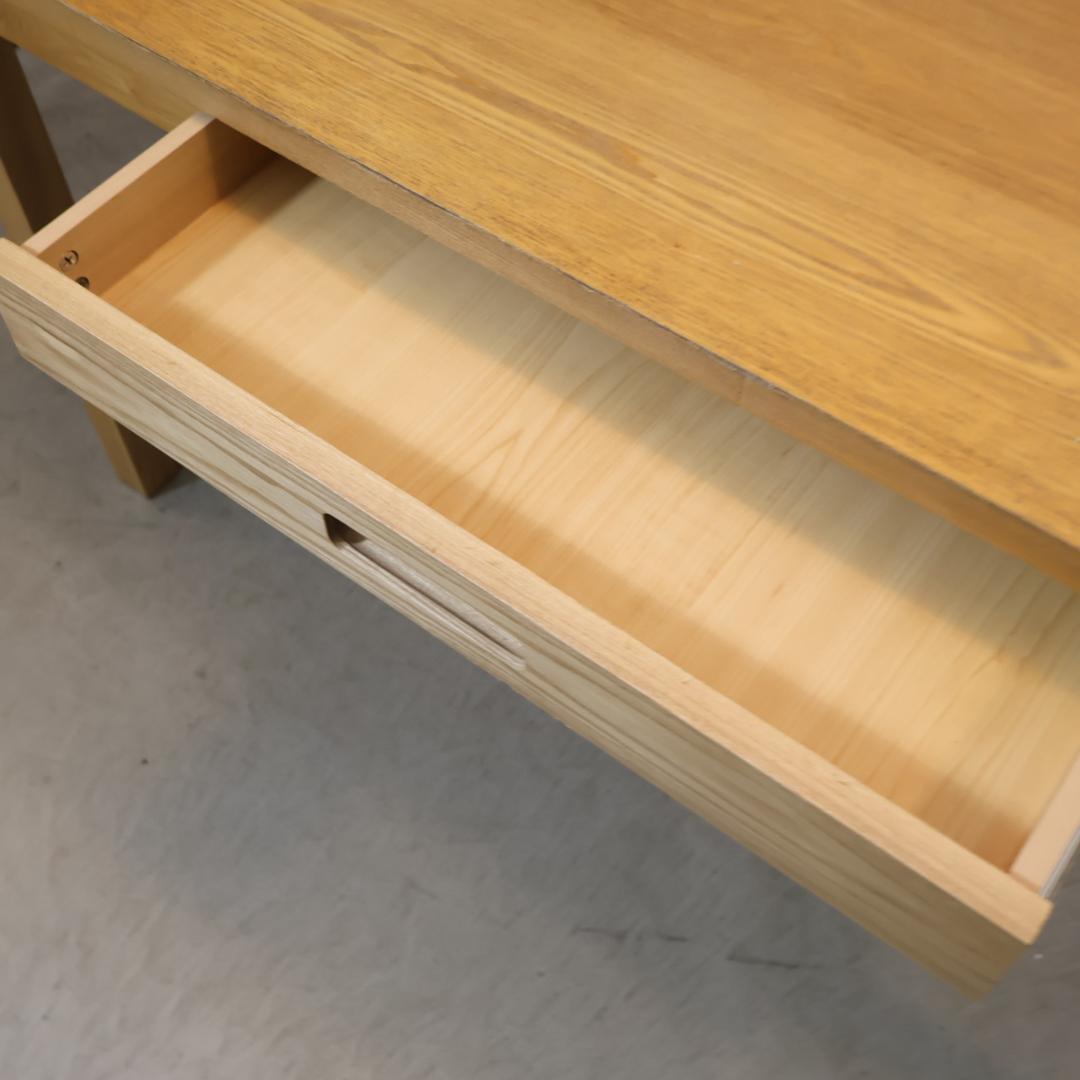 unico ウニコ HUTTE ヒュッテ アッシュ材 引出し ダイニングテーブル