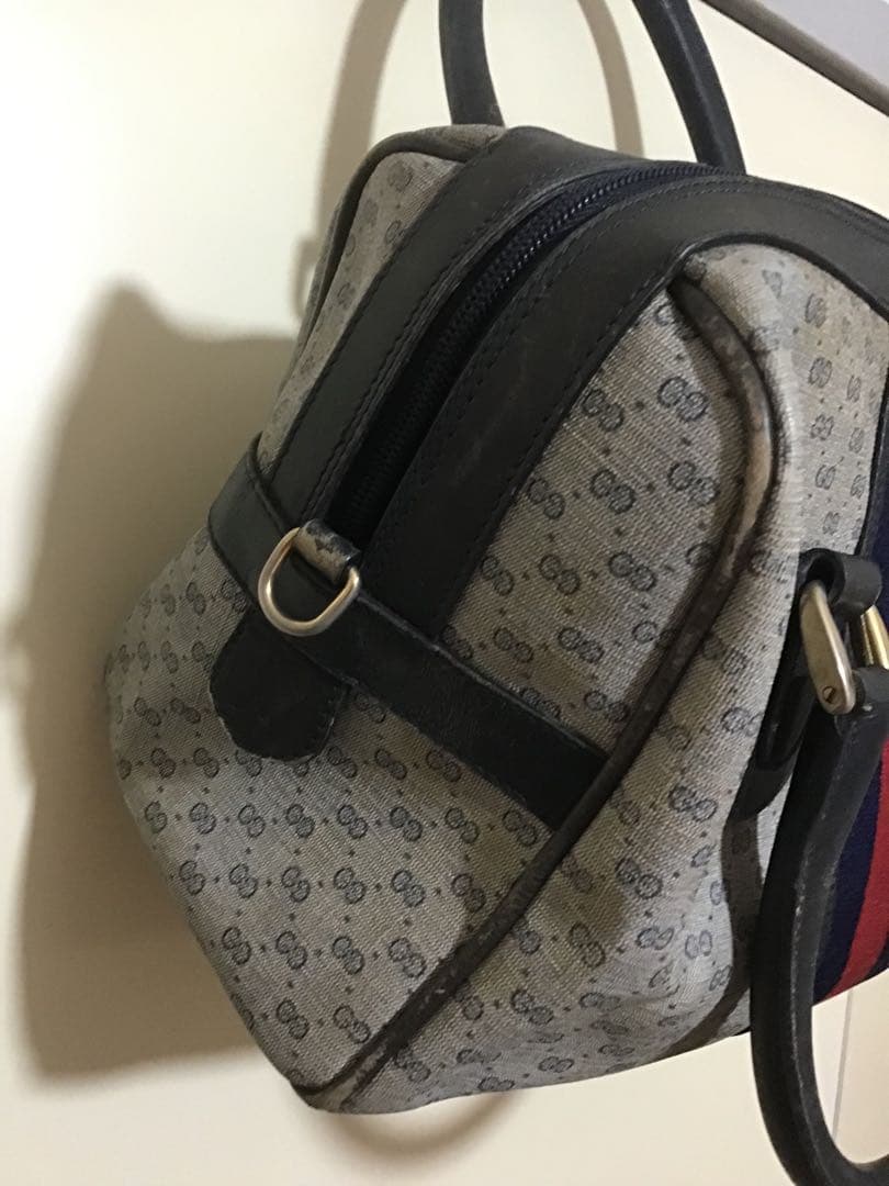 GUCCI GG柄 ヴィンテージ ボストンバッグ ジャンク