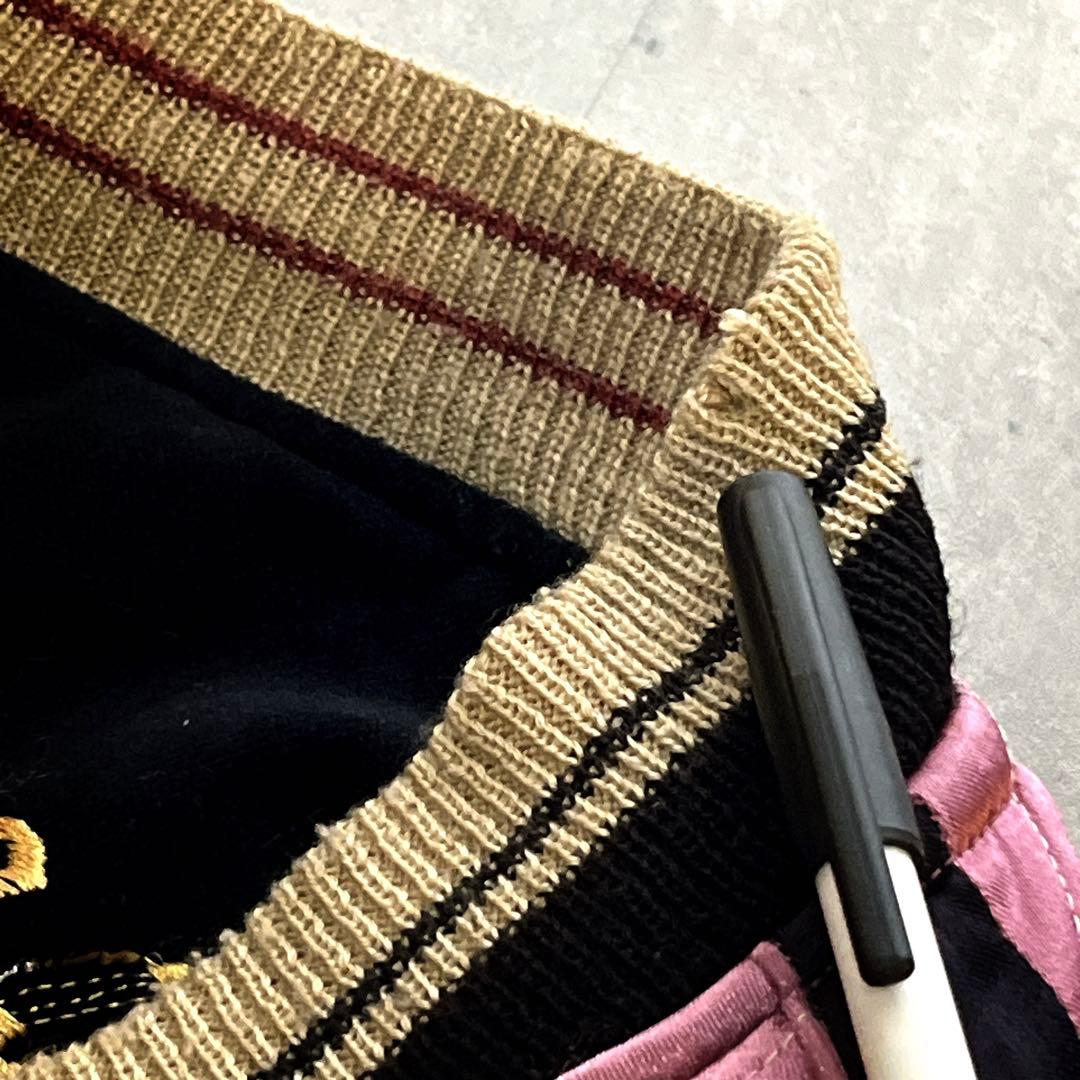 テーラー東洋 別珍 スカジャン 鷹×虎 USMC 龍 スーベニアジャケット M