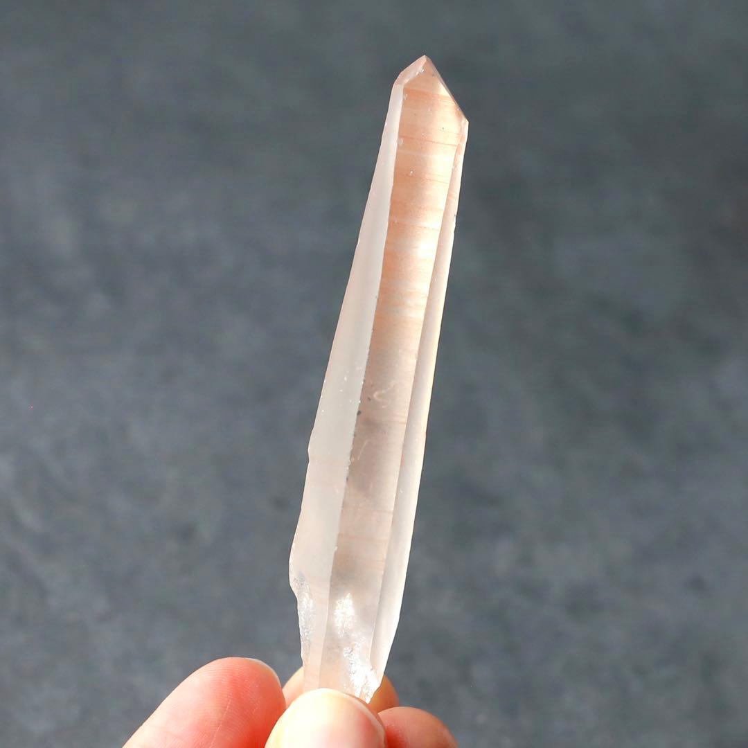 希少！タビー型 ピンクレムリアンシード クリスタル 水晶 鉱物 原石