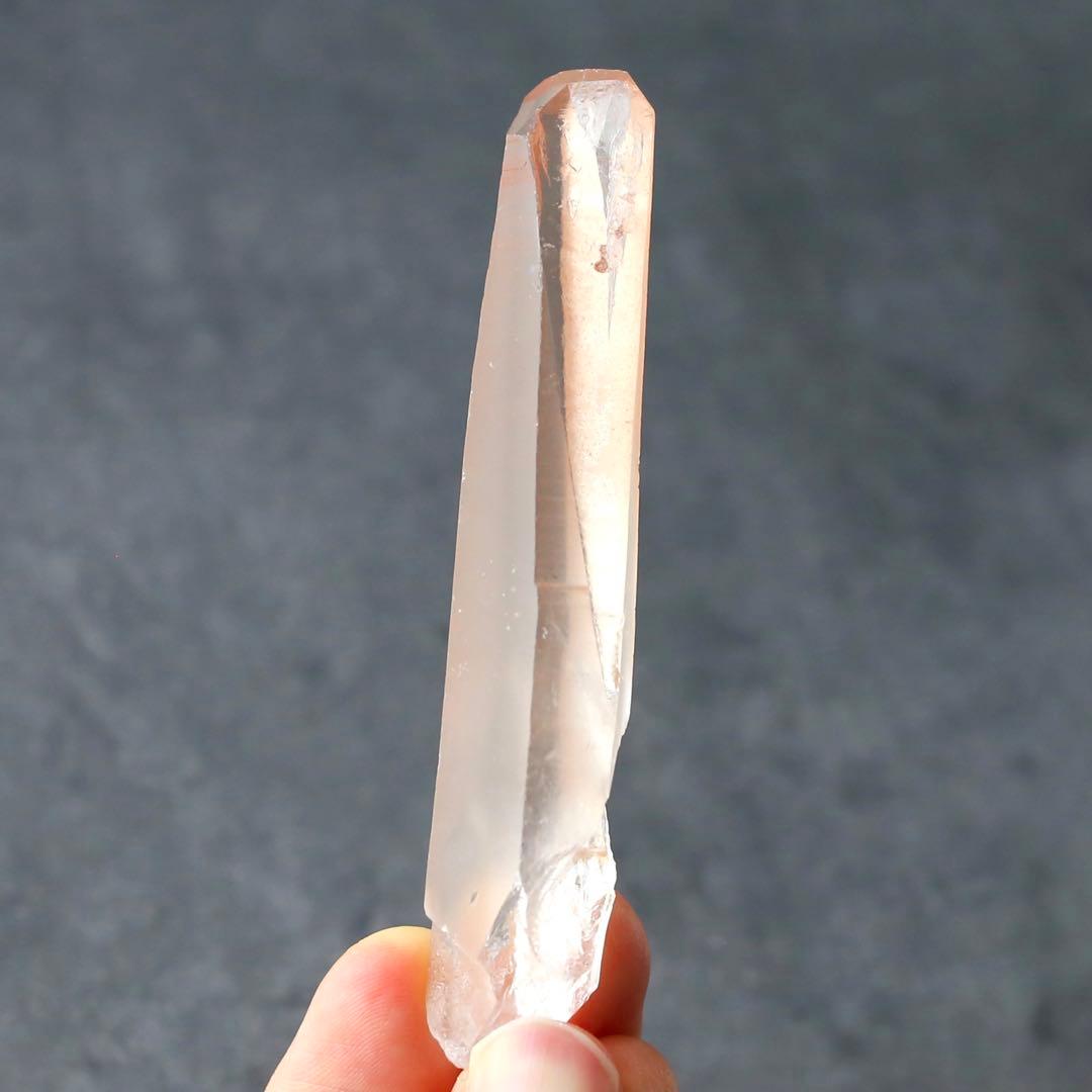 希少！タビー型 ピンクレムリアンシード クリスタル 水晶 鉱物 原石