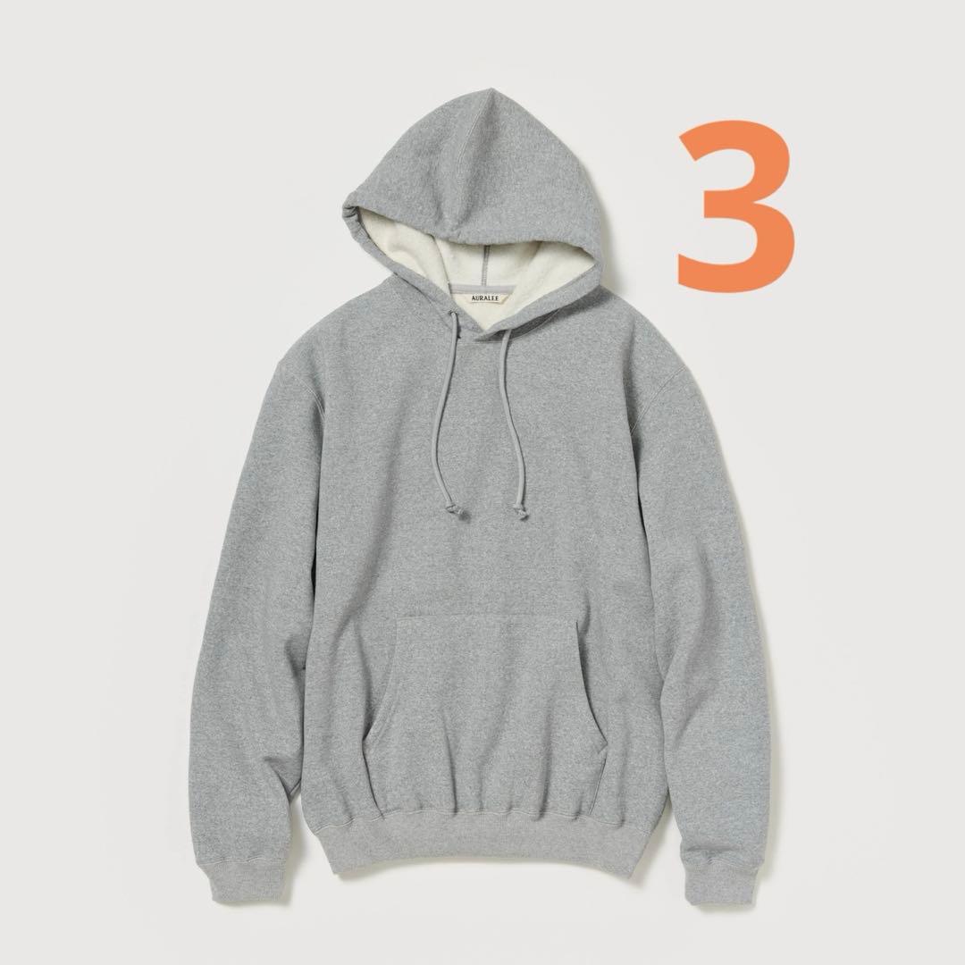 サイズ3 オーラリー　パーカー　25AW